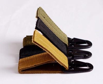 China Free Sample Military Tactical Gear Pouch Clip Band Nylon Gear Belt Key Chain Key Chain for sale