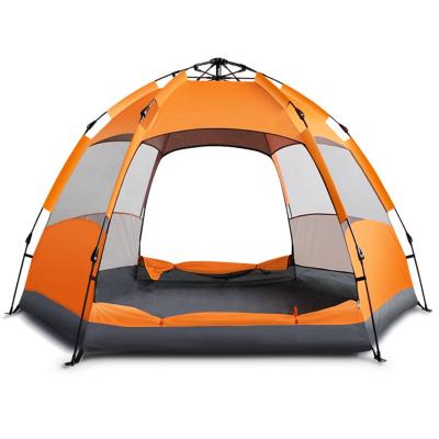 China Foldable automatic hydraulic double layer tent instant set up camping tent waterproof camping tent for sale outdoor beach for sale