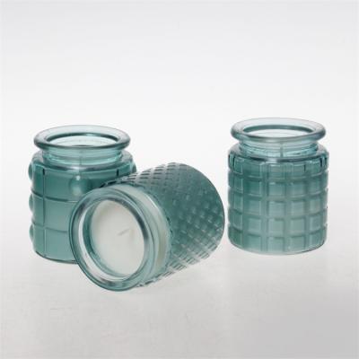 China Eco - Friendly 280ml Candle Matches In Glass Jar With Gold Lids for sale