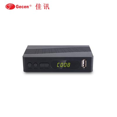 China HDTR-870F2 Whosale Digital H.265 Hd Dvb Terrestrial Digital Receiver Set Top Box T2 Optional Optional H.265 TV for sale