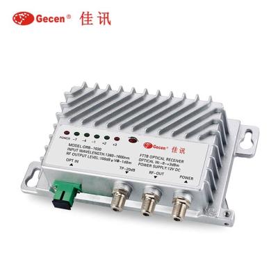 China FTTH FTTB Optical Receiver Fiber Optic Equipment Oprtical Node for sale