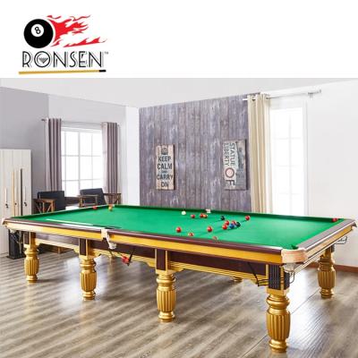 China China supply real leather cheap price pool table with heater and steel block for sale from Europe and USA for sale