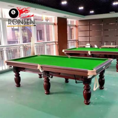 China Home use for fun playing most popular professional and tournament standard slates bed in billiards table for sale