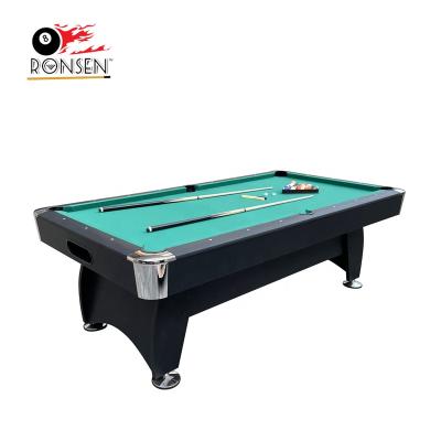 China With balls auto-return system 2022 hot sale 7ft 8ft 9ft material MDF pool table billiards for sale