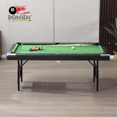 China No Assembly Factory Direct Sales 6ft Pool Table Super Cheap Foldable 7ft Billiards for sale