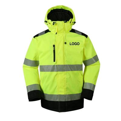 China Available Road Water Proof Witness Reflector Safety Winter Reflective Jackets Jackets For Construction for sale