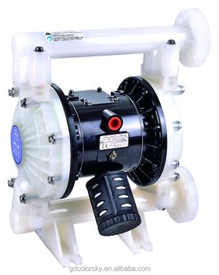 China Industry DN 25 PP Double Liquid Pneumatic Diaphragm Pump for sale