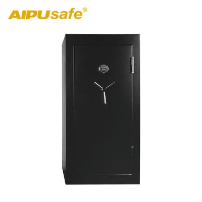 China AIPU Fireproof Solid Steel RGB593024-E/U Gun Safe L Rated Burglary Protection Gun Cabinet /22 Rifles Safe Storage for sale