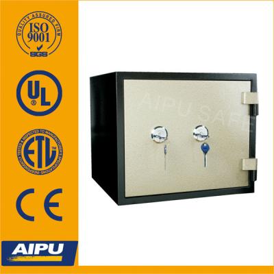 China Anti-rust galvanized steel plate body & key door f safe box and UL 1 HR fireproof safes JP-38-1B-KK fire resistant safe for sale