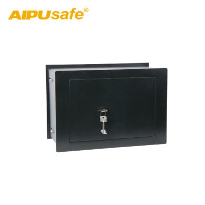 China AIPU Safe Wall /Key Lock Hidden Safe Safe Box / Stash Box With High Security EXWS200-K 195*250*150 for sale