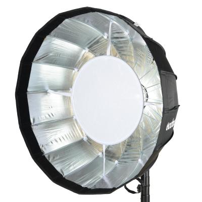 China Godox AD-S65S 65cm Silver/White Deep Parabolic Softbox+ Photography Honeycomb Grid Softbox Props For Photography AD400PRO AD-S60S AD-S65S AD-S65W AD-S85S for sale