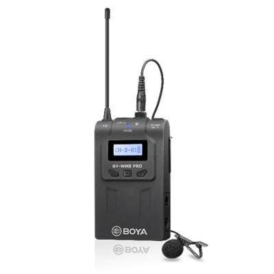 China BOYA TX8 Microphone Transmitter Lavalier Condenser Microphone Digital Kit UHF 100m Wireless System Bodypack For RX8 BY-WM8 pro K2 K1 for sale