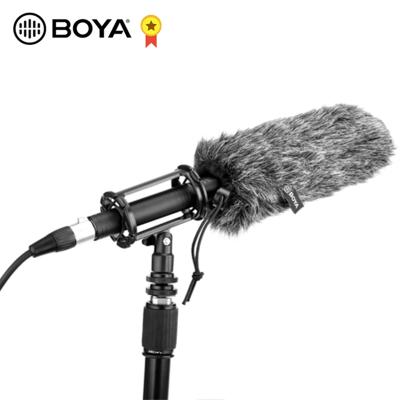 China BOYA BY-BM6060 Professional Shotgun Microphone MIC Cable Super-Cardioid Condenser For Canon Nikon Sony Panasonic Video DSLR Camcorder for sale