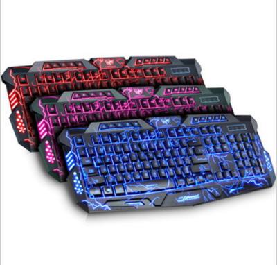 China Plug and Play Manufacturers Supply Metropolis Fangyuan M200 Burst Slot Gaming Keyboard Cl lol Wired Backlit Keyboard Luminous Keyboard for sale