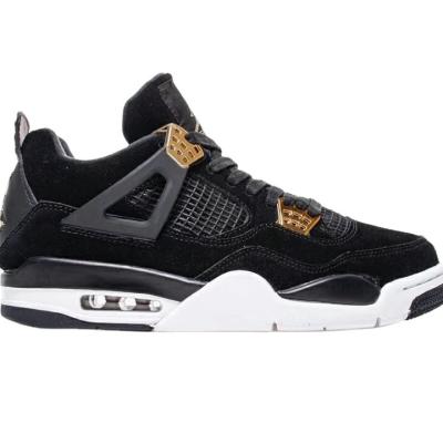 China Fashion Trend High Top Aj4 Basketball Shoes Retro Mens Basketball Lightweight Cushioning Zapatillas Deportiva Sneakers for sale