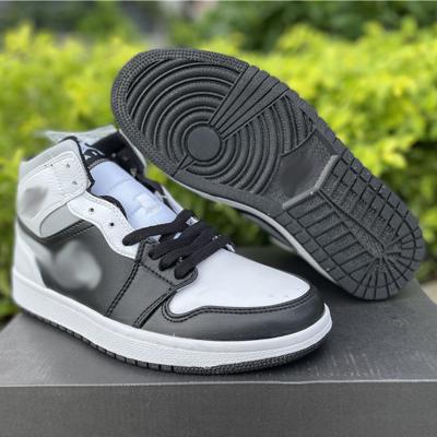 China 1:1 original aj fashion running shoes brand men's shoes lightning top quality Gray Vintage Basketball Shoes lightning top quality sports shoes for sale