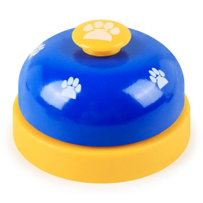 China 2019 New Viable Wholesale Pet Toys Squeeze Bell Metal Training Aids Dog Send To Ring Dinner Called Toys Bell for sale