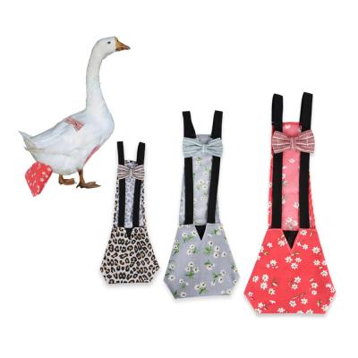 China Fashionable Pet Goose Chicken Duck Hen Poultry Adjustable Cloth Diaper Harness Farm Poop Bag for sale