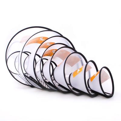 China Survivable Cat Cone Pet Recovery Dog Cones Rise After Surgery Duct Fit Comfortable Elizabethan Plastic Cone Collar Dog E-Collar To Dog Cat for sale