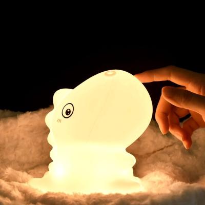 China USB Switch Night Light OEM Portable Soft Cartoon Kids Toddler Nursery Animal Owl Color Chang Night Light for sale