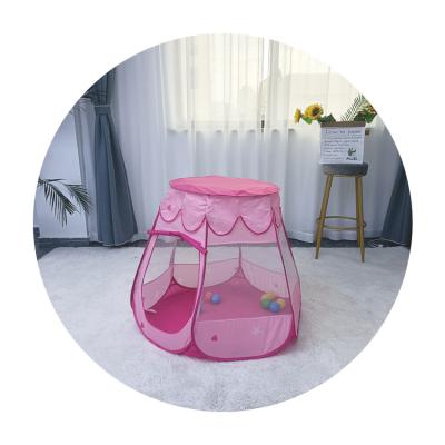 China Toy Popular Prince Princess Easy Folding Soft House Pop Up Indoor Child's Play Tent for sale