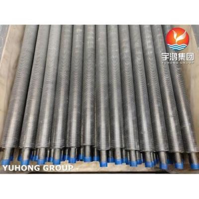 China Tubo de aleta extrudido ASTM A213 T11 Tubo de aleta extrudido de acero, enfriador de aire, torre de enfriamiento en venta