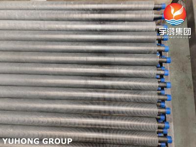 China Finkmateriaal Extrudeerd Finkbuis ASME SB221 ASME SA179 Carbon Steel Aluminium 1060 Air Cooler Te koop