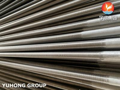 China Low Fin Tube ASTM B111 C71500 Copper Nickel Alloy Base Tube for sale