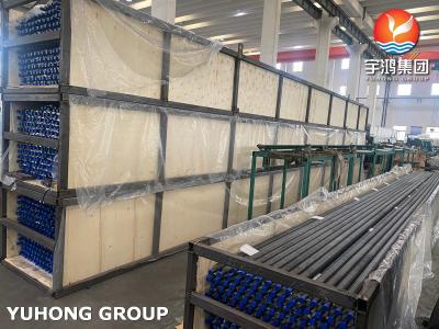 China Tubo G Fin Incorporado ASTM A213 Tubo sin costuras de acero inoxidable TP316L con refrigeración de refinería de aceite de aluminio 1060 en venta