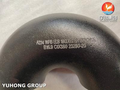 China 180 Deg. Short Radius, U Bend Return, ASME SA234 WPB For Fired Heater Convection Section for sale