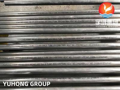 China ASME SB163 Monel 400 Nickel / Nickel Alloy Steel Heat Exchanger Tube for sale