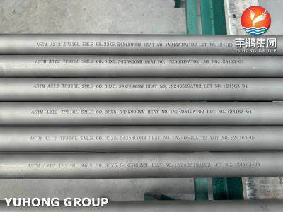 China Heat Exchanger Tube ASTM A312 TP316L For Power Generation for sale