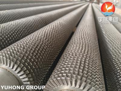 China Carbon Steel High Frequency Welding Fin Tube Serrated ASTM A192 CS Fin For Furnace for sale