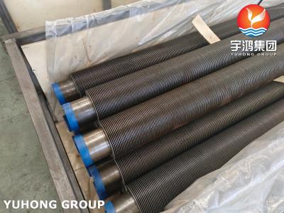 China Carbon Steel High Frequency Welding Wound Spirally Welded Finned Tube For Furnace for sale