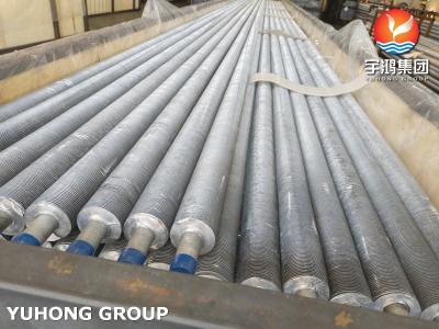 China Extruded Fin Tube With Base Tube ASTM A269 TP304 AL1060 Fin Applied For Heat Exchanger for sale