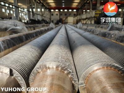 China Alloy Steel High Frequency Welded Fin Tube ASTM A335 P22 11-13cr Fin For Combustion Heater for sale