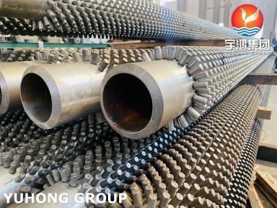 China Alloy Steel Studded Finned Tube For Furnace, High Frequency Welding, HFW for sale