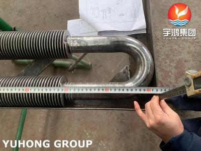 China U Bend Solid Fined Tube HFW para a Seção de Convecção do Forno de aquecimento à venda