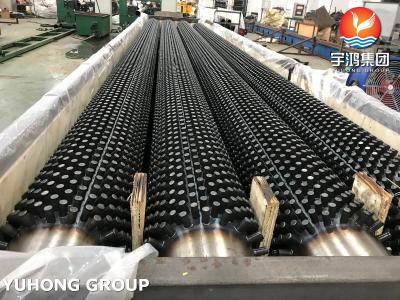 China ASTM A106 Gr B Studded Fin Tubes For Furnaces In Corrosive Environment for sale