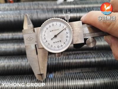 China Luftkühlerröhre ASTM A179 Spiralflossenröhre mit Aluminiumstreifen zu verkaufen