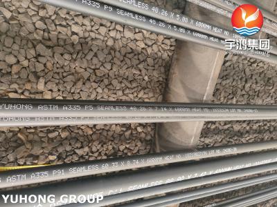 China ASTM A335 P5 Alloy Steel Seamless Boiler Pipes For High Temperature Service for sale