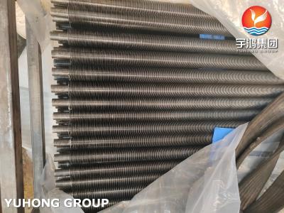 Chine Tubes à nageoires intégrées ASTM A179 bande d'aluminium A1060 pour échangeur de chaleur refroidi à l'air à vendre