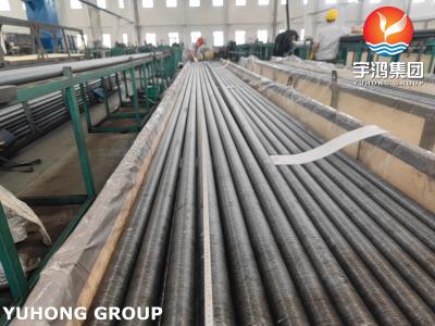 China Wound L Fin Tube ASME SA209 Welded Base Tube With AL1060 Fins In Air Cooler for sale