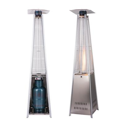 China Factory price quartz glass tube patio heater free stocked fast heating gas patio heater with high quality for cafes for sale