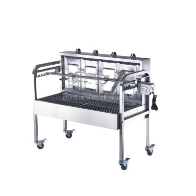 China The adjustable height directly supplied by the Manufacturer Stainless Steel Outdoor BBQ Grill Charcoal and Gas Rotisserie BBQ Grill with CE Marked for sale