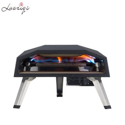 China Easily Assembled European Hot Selling Pizza BBQ Oven Heating Outdoor Quick Gas Grill with Oven Cooking BBQ Bread Vegetables GRILL Garden Barbeque for sale