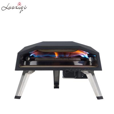 China Easily Assembled Custom Outdoor Pizza Gas Oven and BBQ Grill Machine 12 Inch BBQ Roast Bread Chicken and Vegetables for PA for sale