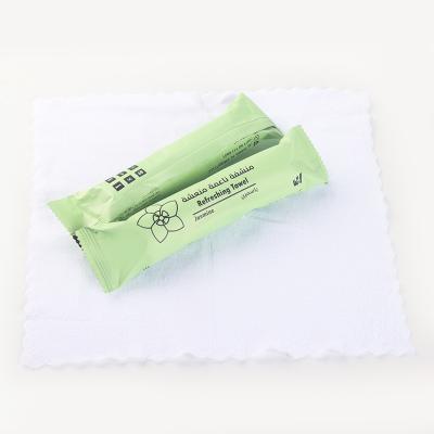 China Superfine Fiber Microfiber Towels Jasmine Roll Bundle Cleaning Wet Towels Regenerating Cloth for sale