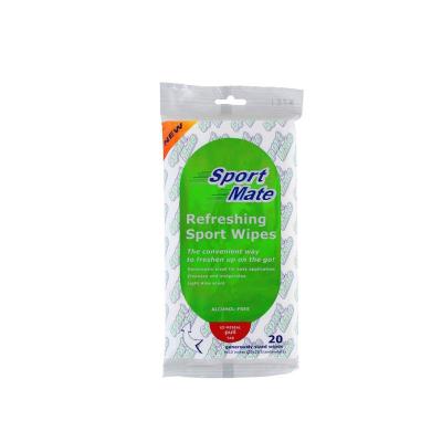 China Fresh Cleaning Refreshing Mint And Engeries Sports Wet Wipes Fitness Wipes Gym Wipes for sale