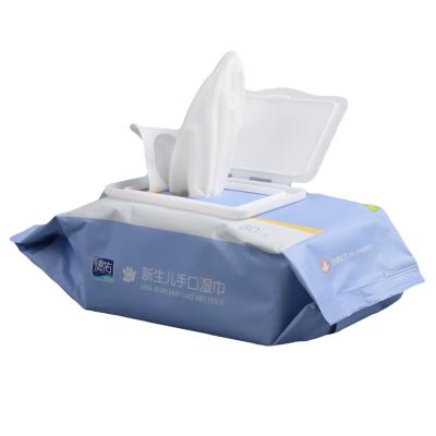 China Wet Baby Care Nursery Cleaning Newborn Private Label Wipes Wet Cloth for sale